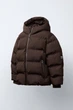 Зимняя куртка для мальчика Zara 128 размер коричневая 5644758700 - изображение 2