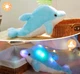 Мягкая интерактивная игрушка "Дельфин" с LED-подсветкой 45см (с батарейками) - изображение 3