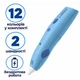 Дитяча 3D-ручка LAMAX ArtKid1 3D Blue бездротова 12 кольорів пластику 2 швидкості синя (SKU-618) - изображение 2