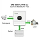 Комплект автономного енергопостачання Growatt SPE 6000TL HVM-G2 6 кВт + Pytes V5°α Plus H+ 2 шт 5.12 кВт·год LiFePO4 - зображення 4