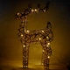 Светодиодная новогодняя декорация — олень, 30x22x8 см, 30 LED, теплый белый свет (803194) - изображение 2