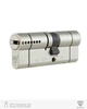 Циліндр RB KEYLOCX 90 мм (35x55) · ключ-ключ · нікель сатин · 5 ключі (SPVR0468) - изображение 1