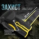 Боксерские перчатки Active Point искусственная кожа 16 унций Черные Желтые - изображение 4