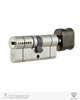 Циліндр RB KEYLOCX 100 мм (40x60T) · ключ-вертушка · нікель сатин · 5 ключі (SPVR0225) - изображение 1