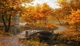 Алмазная мозаика ColorArt 40х70 Красивая осень SS804 полная выкладка, квадратные алмазики, набор для творчества и рукоделия - изображение 1