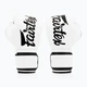 Боксерские перчатки Fairtex микрофибра 16 унций белые - изображение 6