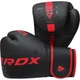 Боксерские перчатки RDX Inc искусственная кожа 12 унций красные капа в комплекте. - изображение 4