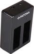 Зарядний пристрій PATONA Dual Quick-Charger f. для GoPro Hero 8 AHDBT-801 Hero 7 AHDBT-701 Hero 6 Hero 5 AHDBT-501 (4055655180573) - зображення 2