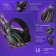 Беспроводная игровая гарнитура Proove Gaming Cosmo (APP) white/purple - изображение 8