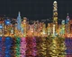 Алмазная мозаика ColorArt Ночной Нью-Йорк 40х50см SP049 полная выкладка, квадратные алмазики, набор для творчества и рукоделия - изображение 2