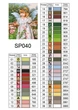 Алмазная мозаика ColorArt 40х50 Очаровательный ангелочек SP040 полная выкладка, квадратные алмазики, набор для творчества и рукоделия - изображение 6