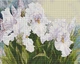 Алмазная мозаика ColorArt Цветы Белые ирисы 40х50 SP104 - изображение 2