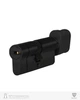Циліндр RB KEYLOCX (45x60T) · ключ-вертушка · чорний · 5 ключі - изображение 1