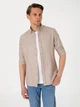 Сорочка чоловіча Pierre Cardin G021SZ004-000-2211547 XL Норкова (8683858544715) - зображення 1