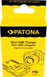 Зарядний пристрій PATONA Slim micro-USB f. для Panasonic BLF19E DMWBLF19 DMW-BLF19 (4055655202299) - зображення 5