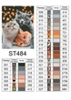 Алмазна мозаїка ColorArt 30х40см Тріо котиків ST484 - зображення 6