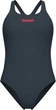 Суцільний купальник Arena TEAM SWIMSUIT SWIM PRO SOLID темно-сірий 38 - зображення 1