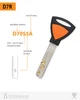 Циліндр RB KEYLOCX (45x60T) · ключ-вертушка · чорний · 5 ключі - изображение 5