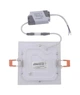Квадратний Світильник врізний LED Square Downlight 6W-220V-420L-4000K Alum TNSy - изображение 2