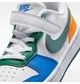 Кроссовки детские Nike Court Borough Low Recraft White/Blue 29.5 DV5457-140 - изображение 7