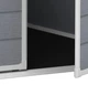 Садовий пластиковий будиночок Keter Manor Pent 6×4 (183смх111см) сірий для зберігання інструментів садового інвентарю техніки, велосипедів та сезонних речей 230394 - изображение 9