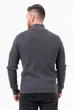Кофта на блискавці в стилі кежуал K.O.R 35152-1 Сірий (No929 gray) M - зображення 5