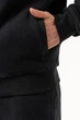 Спортивна флісова кофта на блискавці K.O.R 852 Чорний (No37 black) XL - зображення 6