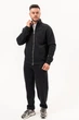 Спортивна флісова кофта на блискавці K.O.R 852 Чорний (No37 black) XL - зображення 8