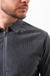 Рубашка из вельвета K.O.R 6013 Серая (GREY) XL - изображение 6