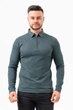Джемпер-поло на молнии K.O.R 99981 Зеленый (GREEN) 2XL - изображение 1
