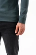 Джемпер-поло на молнии K.O.R 99981 Зеленый (GREEN) 2XL - изображение 3