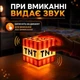 Ночник Динамит Майнкрафт TNT, LED светильник со звуком, красный - изображение 4
