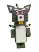 Фигурка Крыса Бруно Инфицированная Super Bear Adventure Bruno 3D печать Пластик серая 100 мм - изображение 2