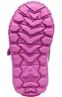 Детские зимние ботинки Geox Trekkyup Amphibiox, сапоги 21р серый/чёрный/фиолетовый девочке - изображение 5