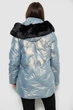 Куртка женская зимняя короткая голубой 244R22-832 AGER L - изображение 5