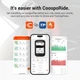 Велокомп'ютер COOSPO CS500 бездротовий, 2,6-дюймовий РК- GPS-велосипедний комп'ютер з навігацією по маршруту, Bluetooth 5.0 ANT GPS-спідометр - изображение 10