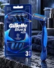 Станки для бритья одноразовые мужские Gillette Blue 3 Plus Comfort Бритвы с тройным лезвием 3 штуки (7702018489619) - изображение 5