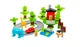 Детский конструктор Technok Toys 19 Зоопарк экзотические животные траса машинка 160 элементов. Multicolor (176583) - изображение 1