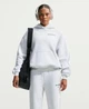 Худі жіноче Nike Studio Fleece Oversized Pullover Hoodie IU3725-051 M Сіре - зображення 1