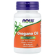 Масло орегано NOW Foods "Oregano Oil" душица с имбирем и фенхелем, 181 мг (90 гелевых капсул) - изображение 1