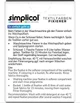 Рідкий закріплювач кольору при фарбуванні текстилю Simplicol Textilfarben Fixierer 90 ml - изображение 4