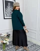 Жіночий вʼязаний светр DARINA, колір Смарагд, розмір One Size - зображення 4