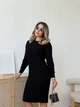 В’язана сукня міді MIRABEL, колір Чорний розмір One Size - изображение 11