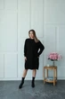 Вʼязана сукня OLIVIA, колір Чорний, розмір One Size - изображение 1