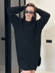 Вʼязана сукня OLIVIA, колір Чорний, розмір One Size - изображение 7