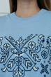 Вʼязана сукня вишиванка PTASHKA колір Блакитний, розмір One Size - изображение 2