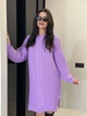 Вʼязана сукня OLIVIA, колір Бузок, розмір One Size - изображение 8