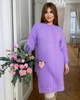 Вʼязана сукня OLIVIA, колір Бузок, розмір One Size - изображение 12