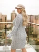 В’язана сукня міді MIRABEL, колір Сірий розмір One Size - изображение 2