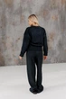 Жіночий в'язаний брюки TANGO ART KNIT Синя перлина, S-M 044076 - зображення 9